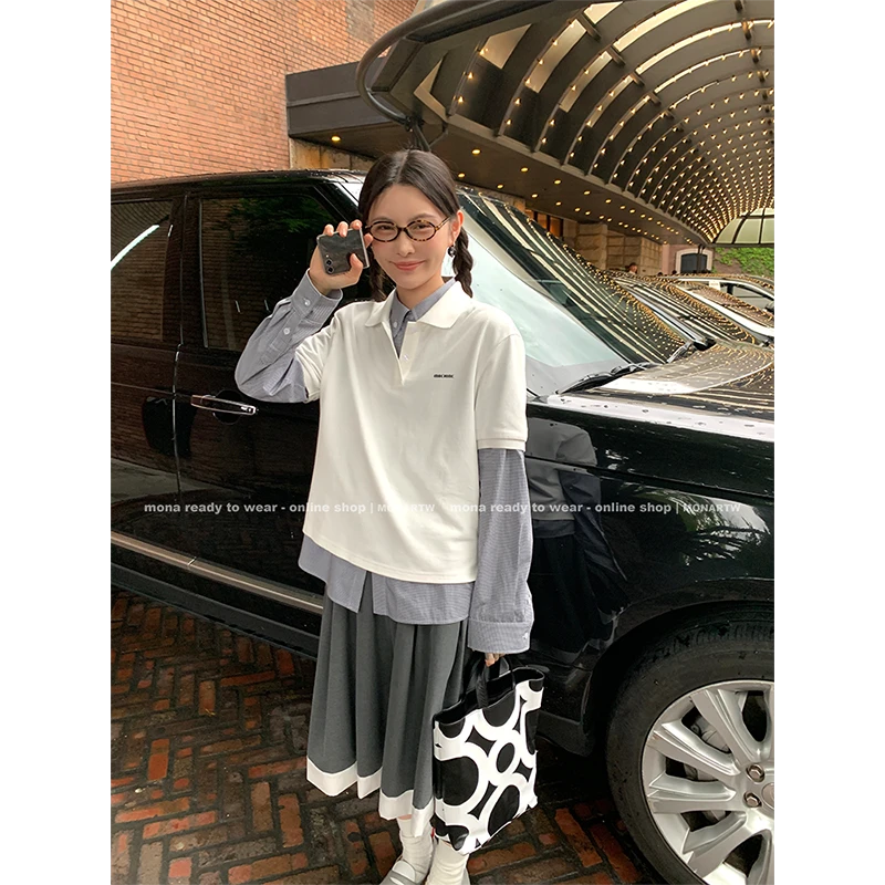 【MONA折扣款】MONA 珠地棉 polo衫上衣t恤 O123A11053