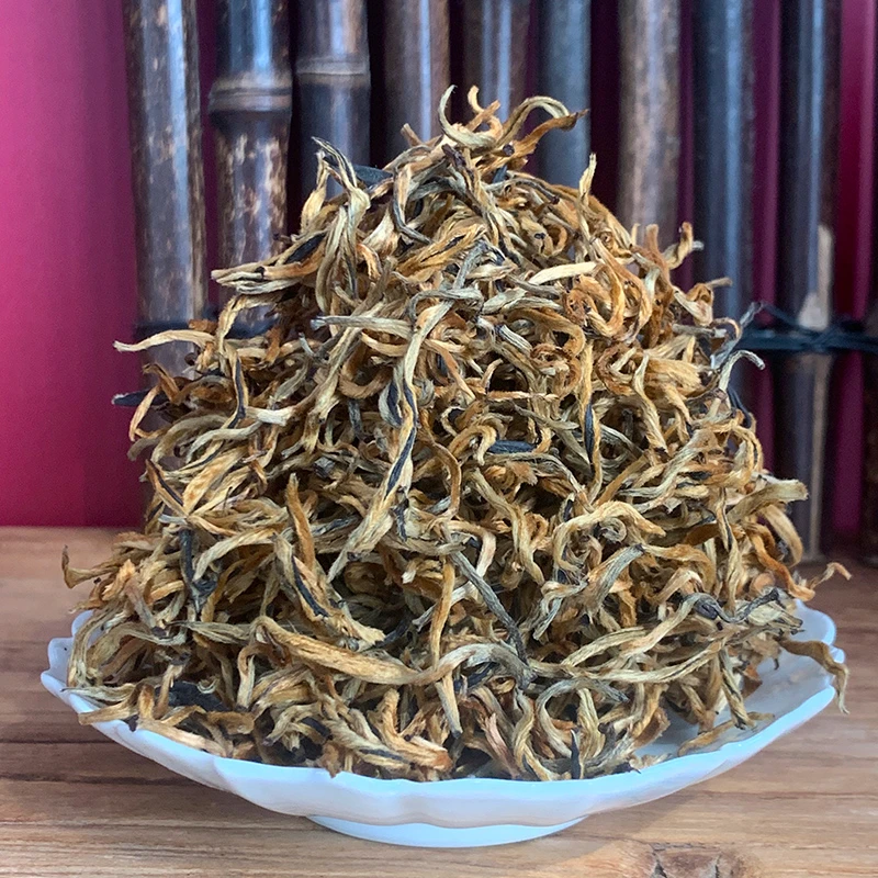 云南滇红茶金丝滇红 金丝红茶蜜香红茶 云南程健茶叶2025年100克