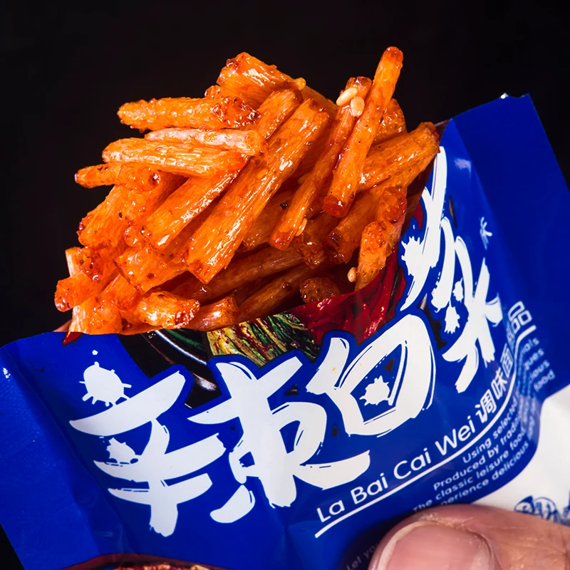 辣白菜辣条调味香辣面筋制品儿时休闲怀旧零食麻辣小吃