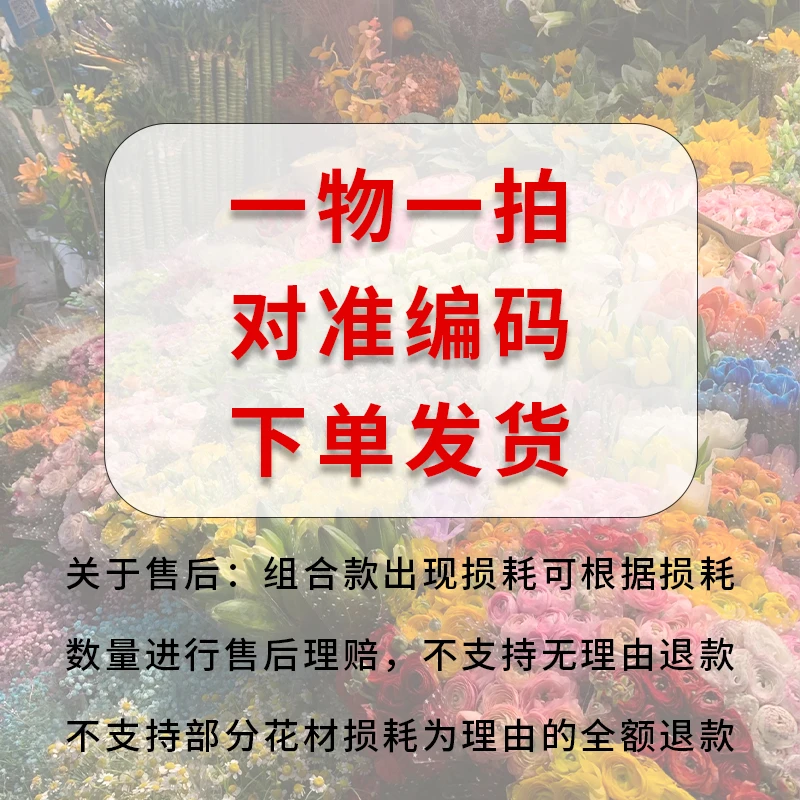 X305 一物一拍 对准编号 下单发货 玫瑰百合鲜花套餐云南直发