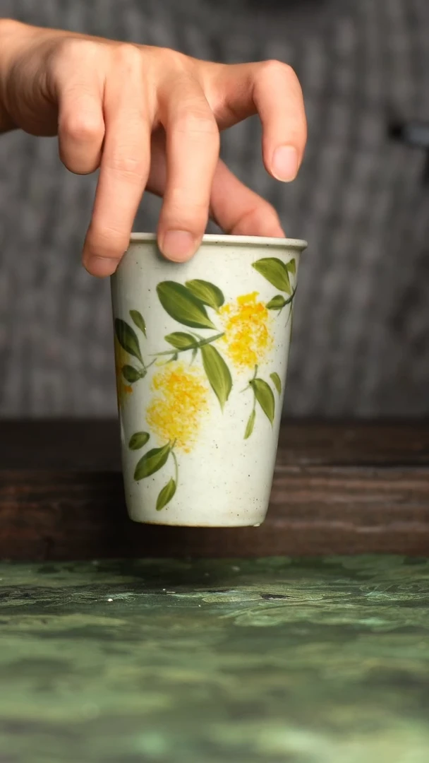 【闪购商品】杯青诗手工手绘瓷器