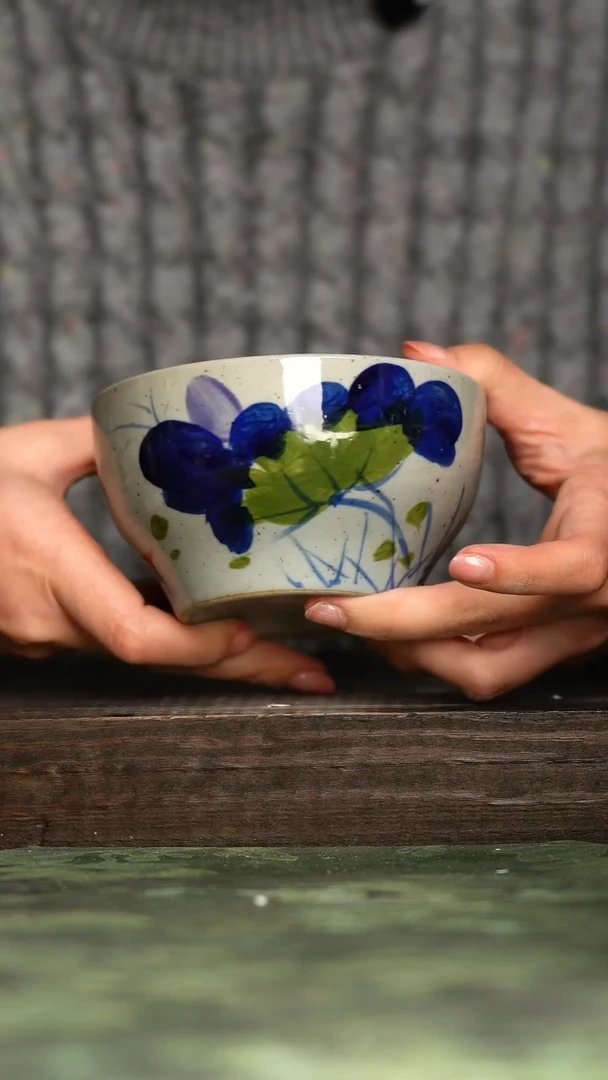 【闪购商品】杯青诗手作手工手绘瓷器