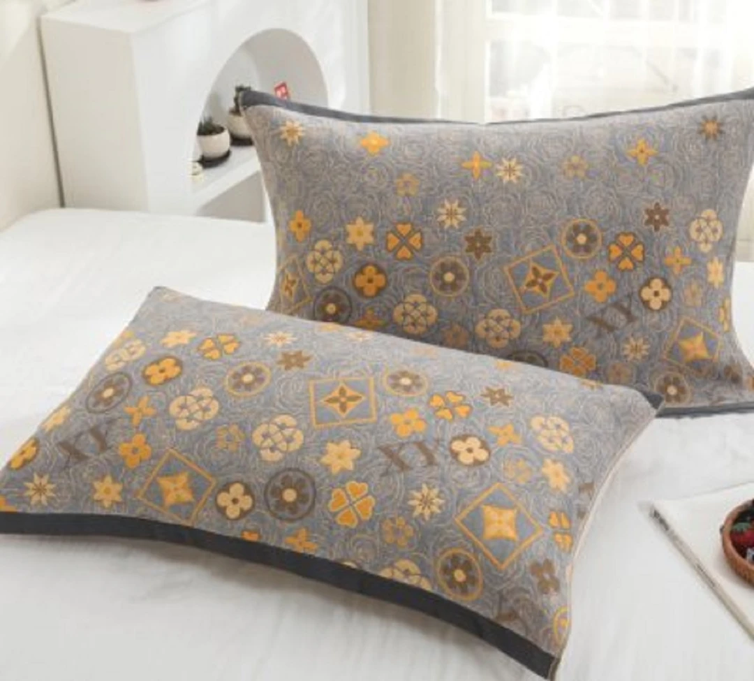 【枕巾-路易玫瑰】52*78cm高密枕巾柔软高档透气