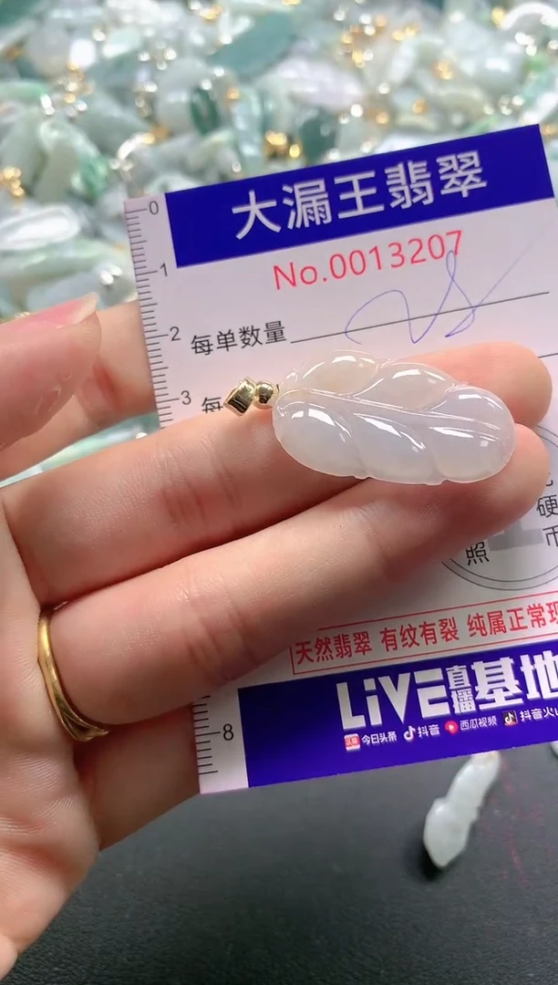 【闪购商品】翡翠吊坠(不含链)未镶嵌13207