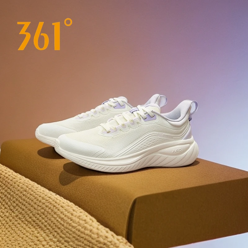 361度女鞋柔步3.0减震跑步鞋运动鞋秋冬款网面透气轻便跑鞋训练鞋