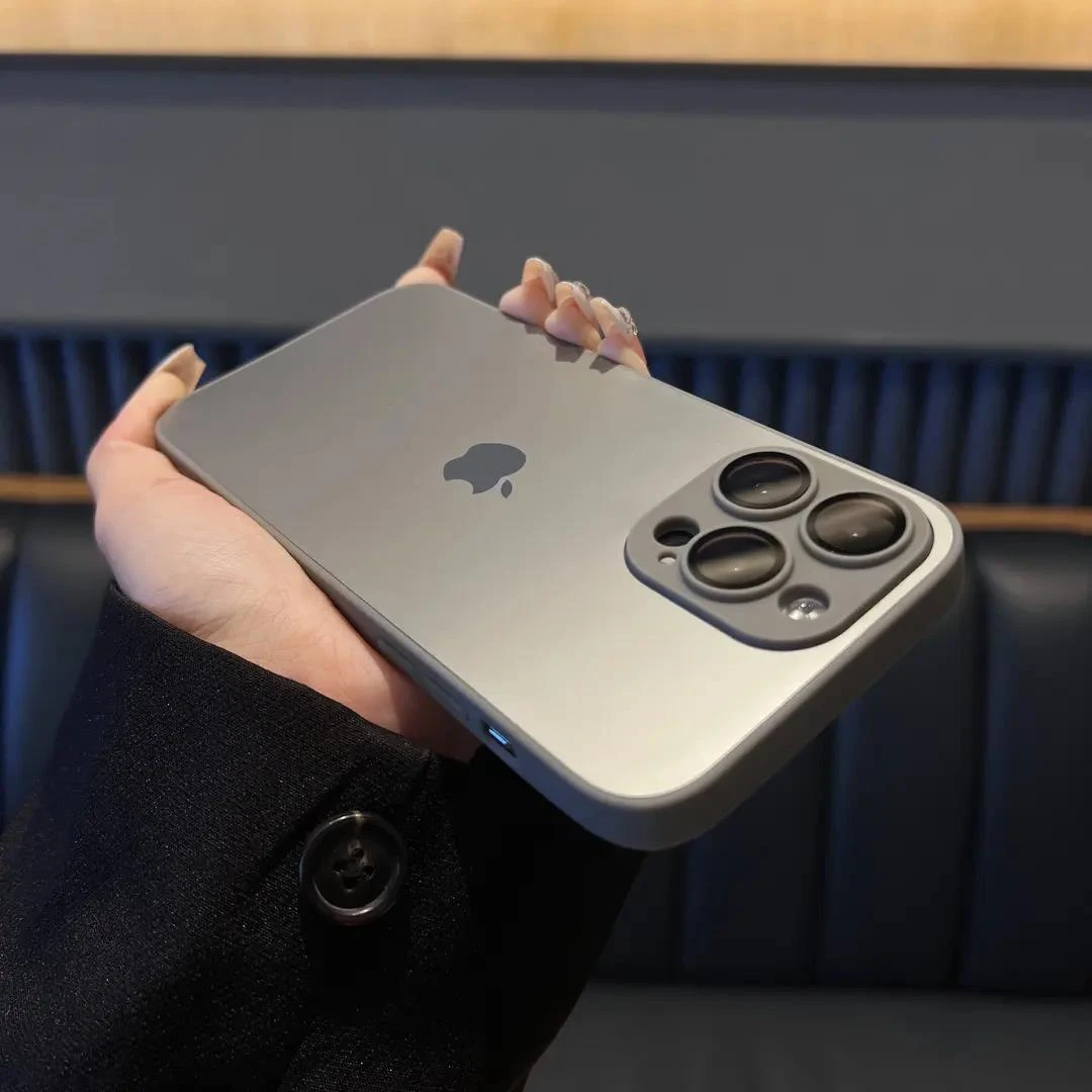 新款iPhone13Pro镜头膜原机AG磨砂苹果15promax手机壳14Pro高档