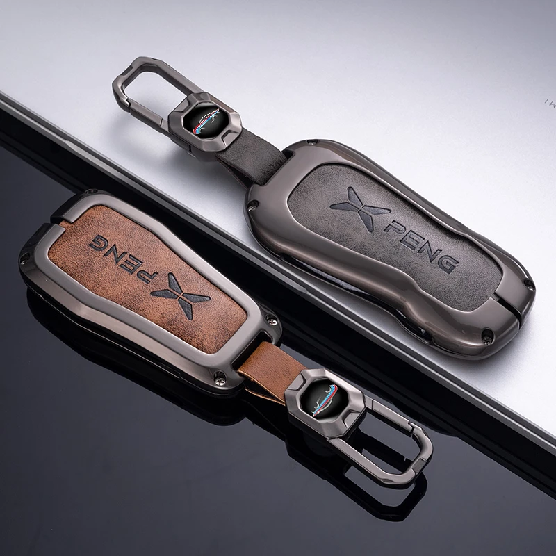 【62号】小鹏P7汽车钥匙套扣g6/g9用X9男士p5女款g3双面皮包保护壳