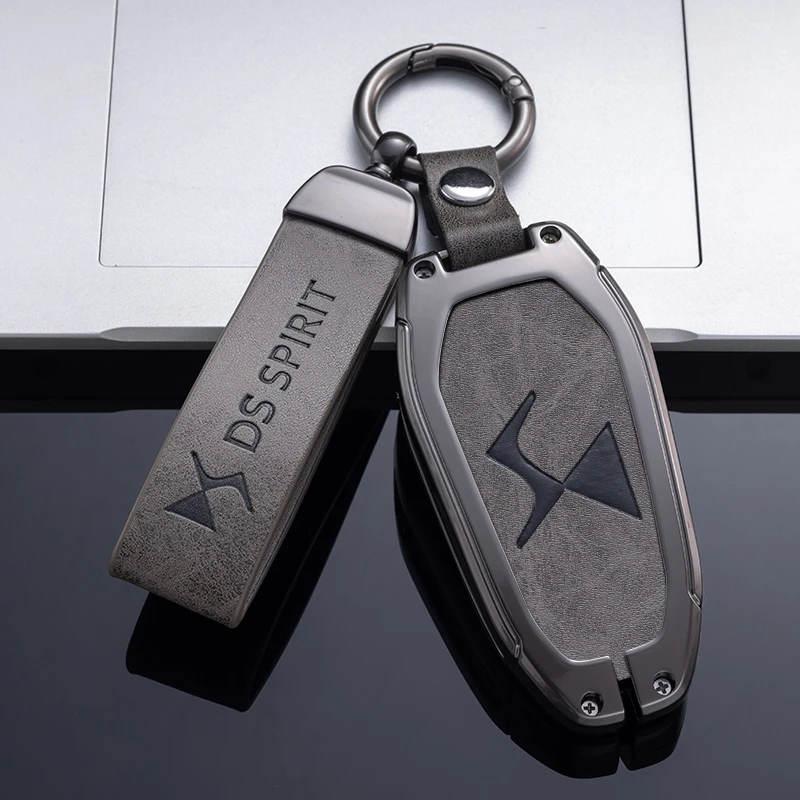 【74号】DS汽车钥匙保护套ds7/ds5/ds6/ds9/DS3/5LS双面皮包保护壳