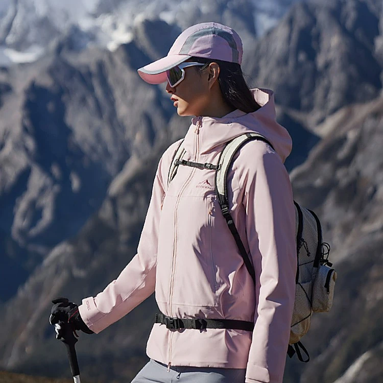 波司登鹅绒户外防风短款长袖冲锋衣羽绒服B30142450