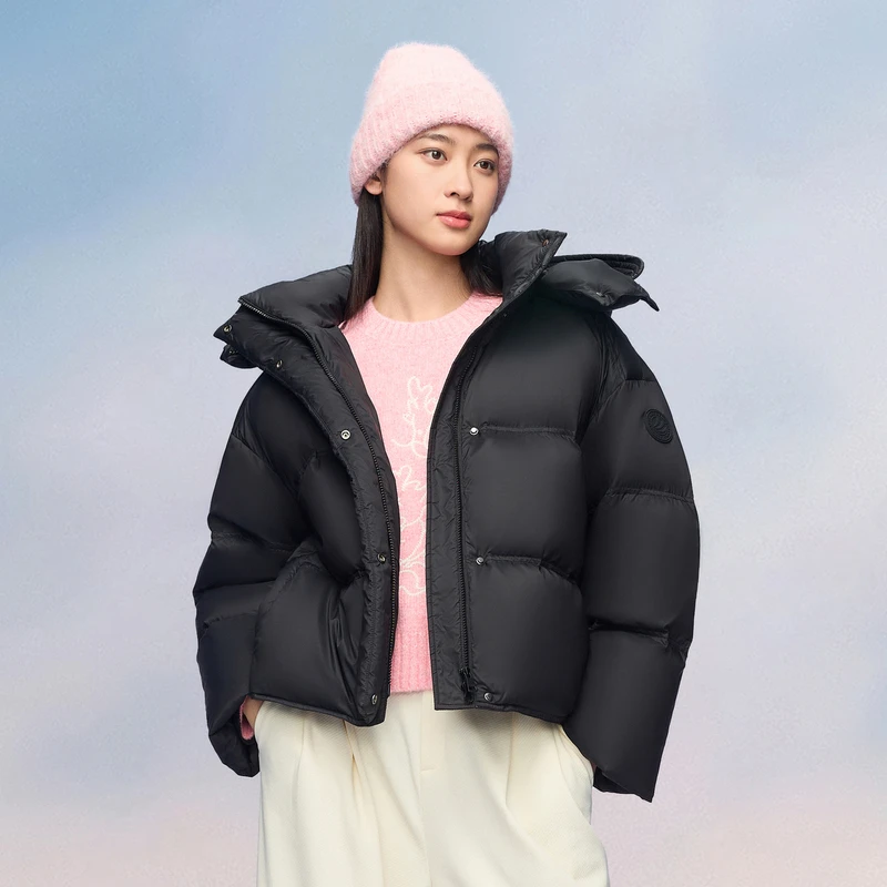 <波司登>新升级云绒系列加厚时尚羽绒服外套B40145906DY