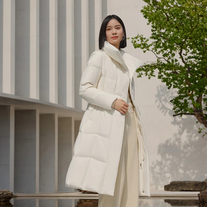 【好羽绒】【波司登】2024冬季新款女长款新中式羽绒服B40144582