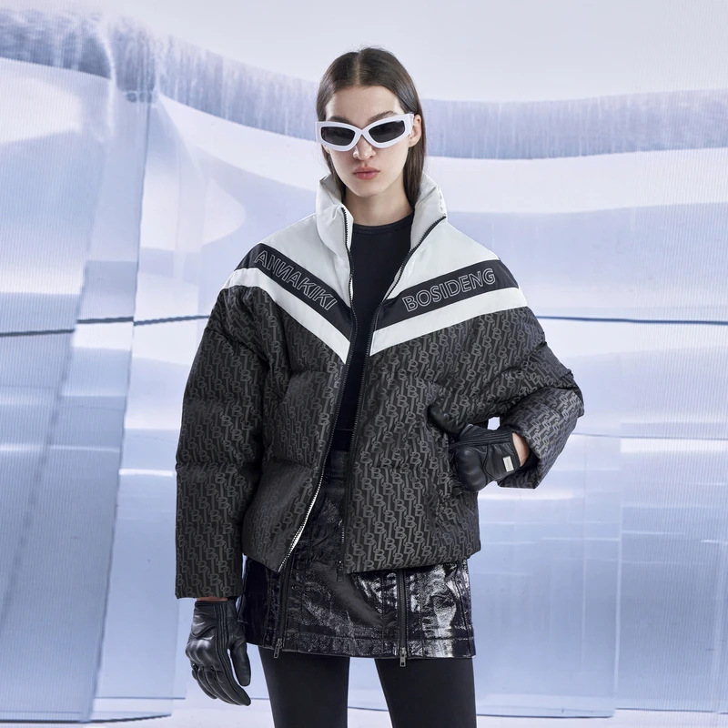 【好羽绒】波司登冬季新款女短款联名时尚羽绒服外套