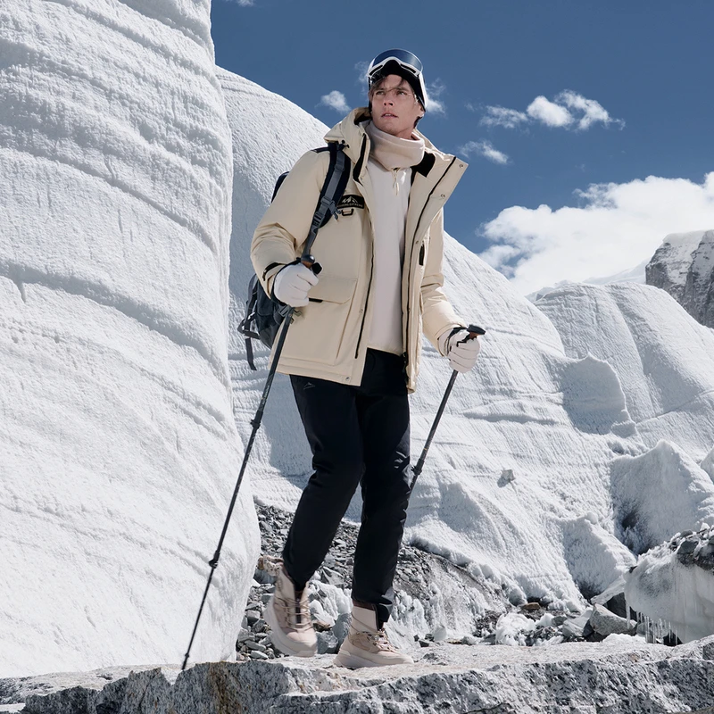 (波司登男装）鹅绒2024冬季新款男一手长极寒羽绒服