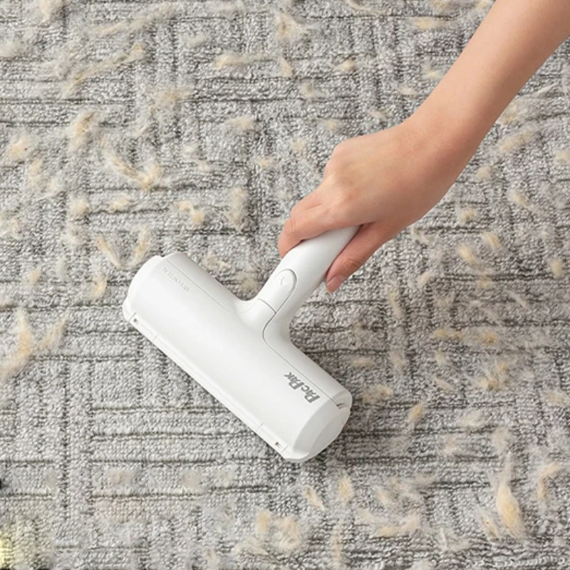 利快日本小猫刮毛刷 白色家用静电