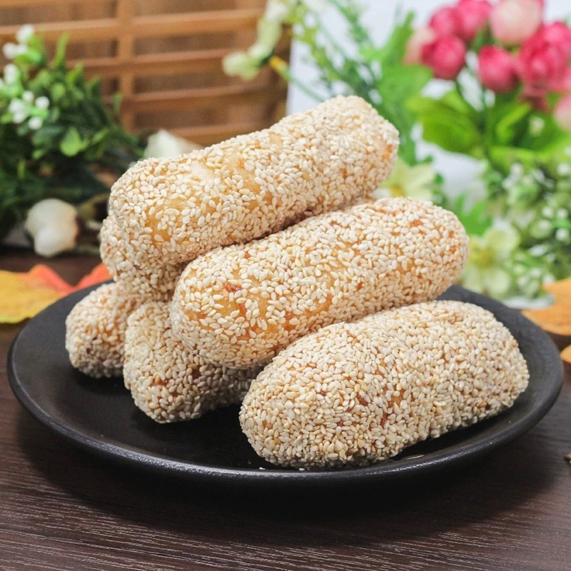 手工麻枣蓼花糖经典香脆食用酥甜休闲解馋零食250克一袋美味老式