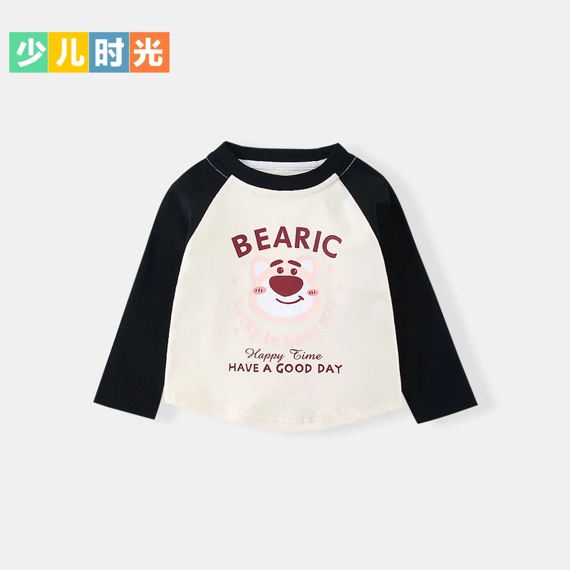女童卫衣春秋外穿2025新款韩版宝宝打底衫女孩辣妹风长袖圆领T恤