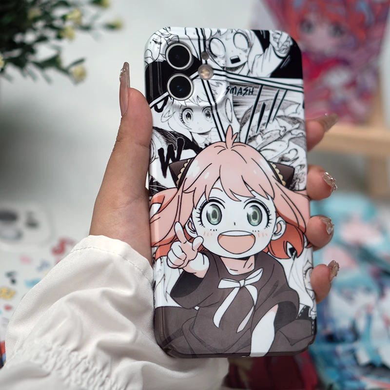 阿尼亚菲林全包硬壳手机壳适用于 苹果/华为/荣耀/小米/OPPO/vivo