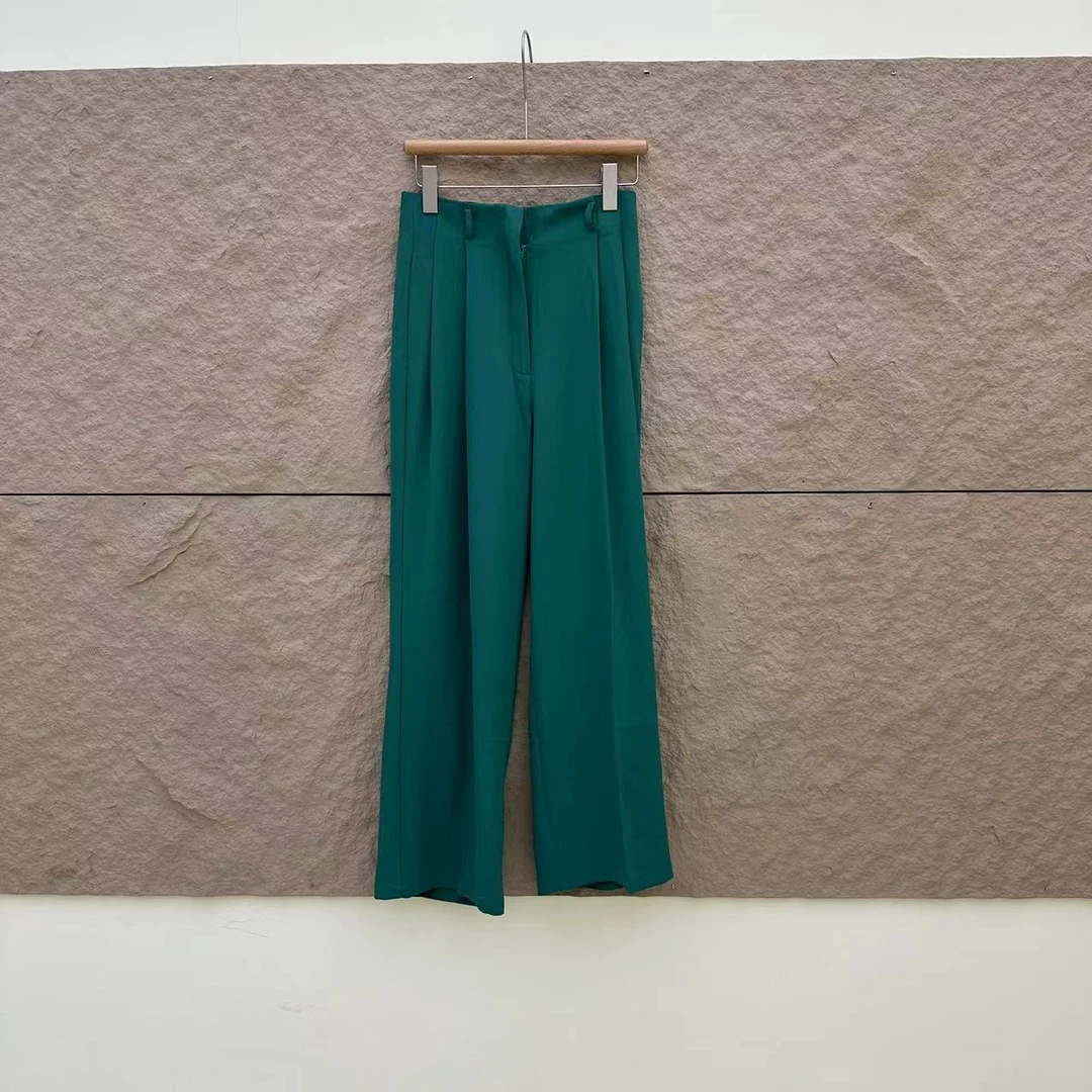 es modish垂感西装裤1542