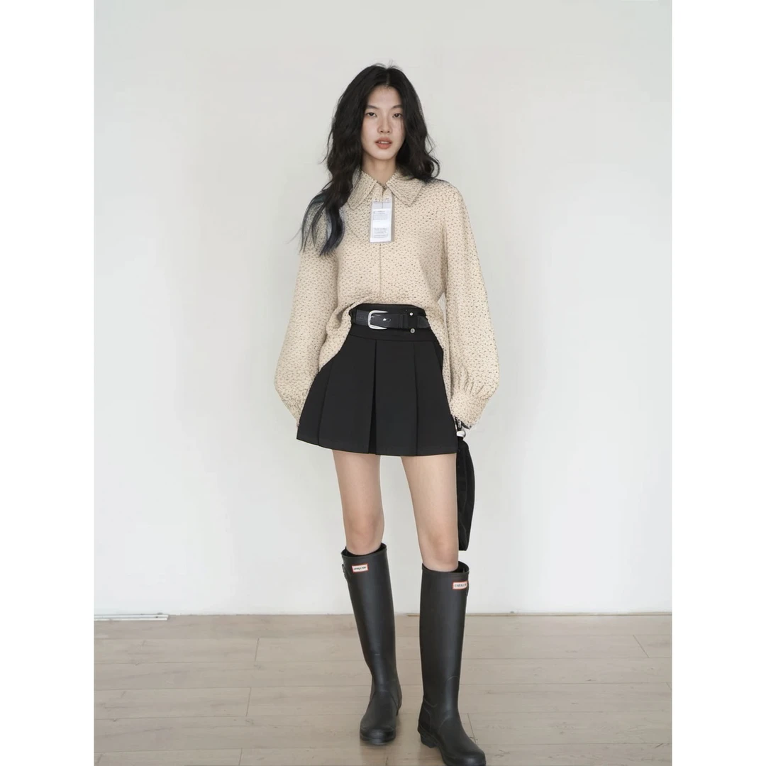 Mind Bridge/心桥时尚休闲碎花衬衫 MB1072-MVWS723CBE