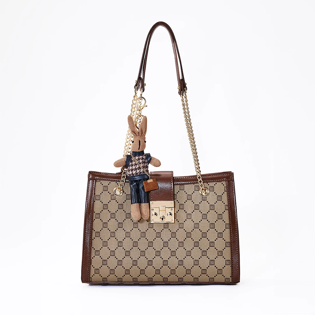 香港女包2024时尚大容量百搭轻奢经典手提腋下单肩托特包富裕包