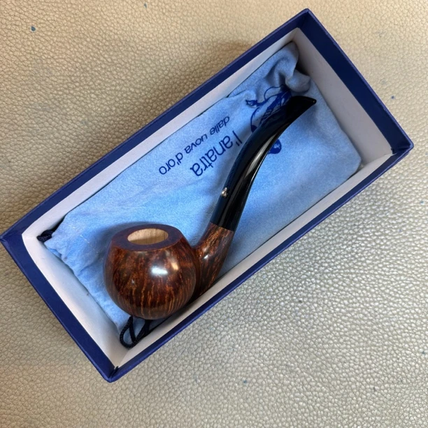 意大利下金蛋的鸭子全新烟斗