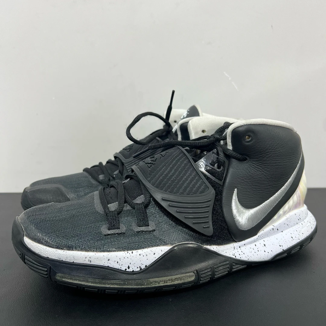 叁44.5码/Nike欧文6 ID配色中古球鞋/配其他鞋垫鞋边涂鸦9新无盒