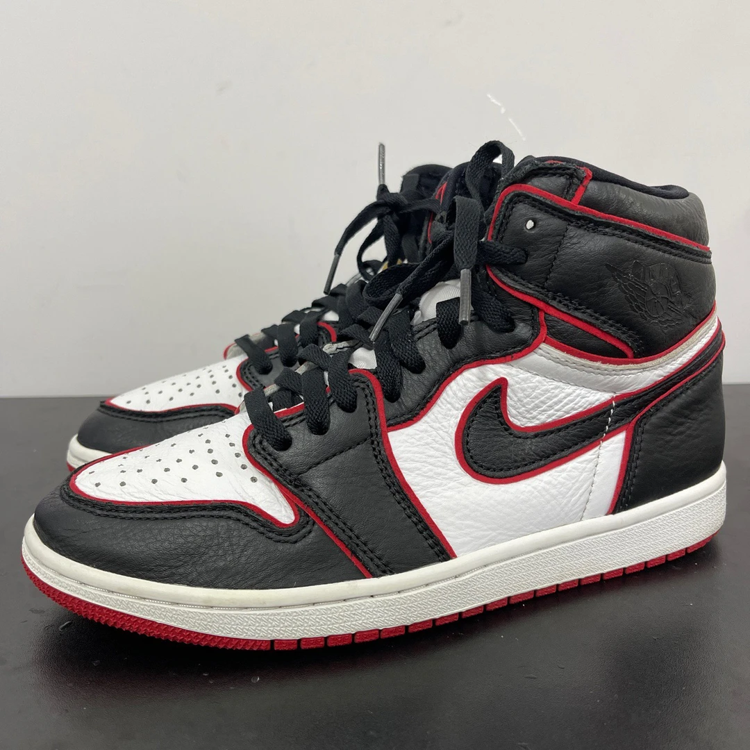 贰/41码/Jordan AJ1 红外线黑红球鞋/95新/无原盒/公价1459