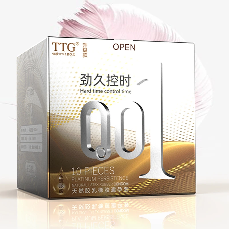 TTG超薄001避孕套刺激情趣延时持久螺纹安全套天然胶乳橡胶避孕套