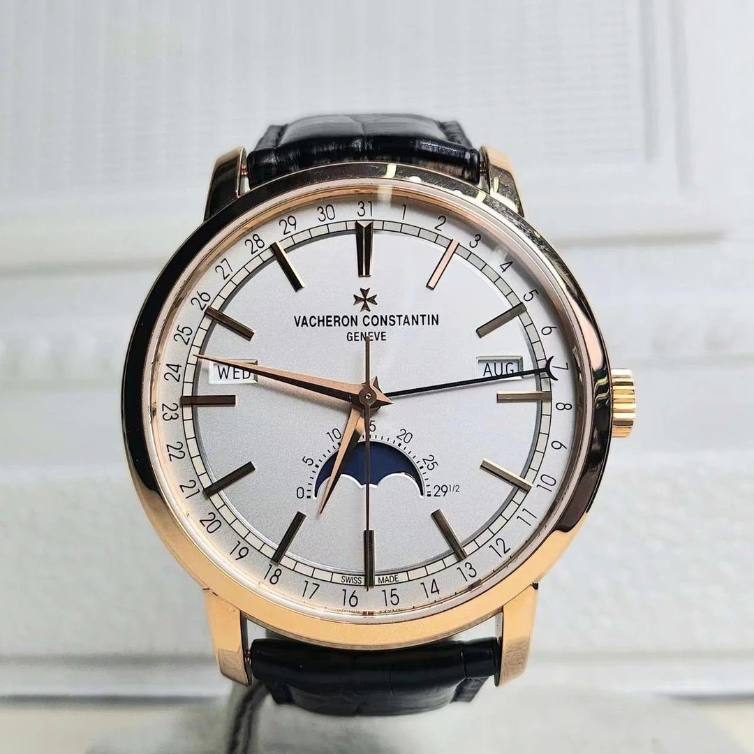 99新 Vacheron Constantin/江诗丹顿 传袭系列/4010T/玫瑰金/41mm