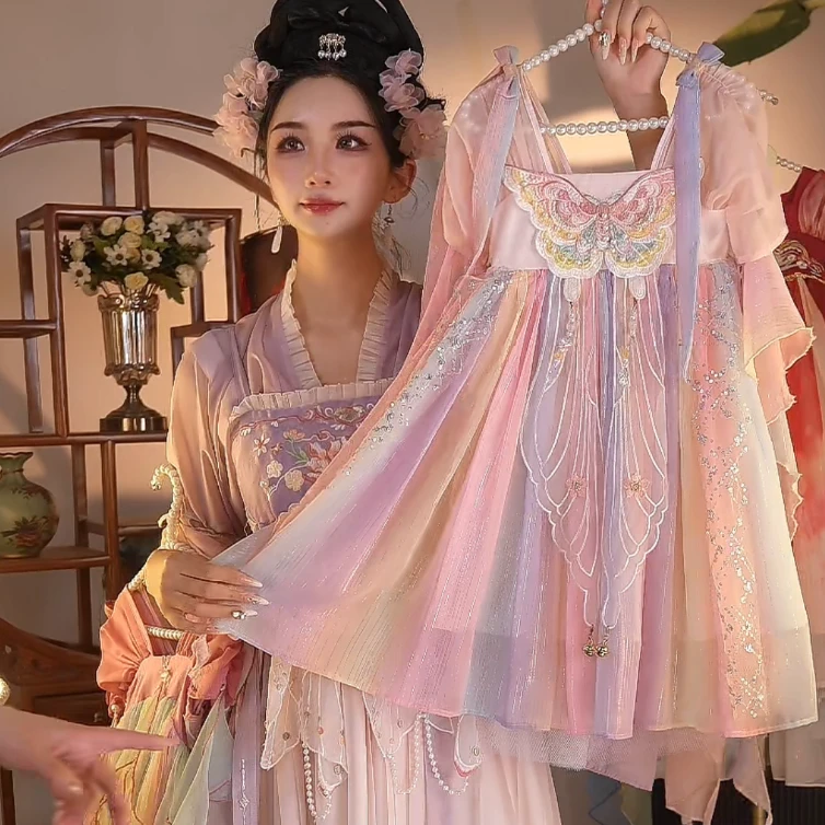 2【小仙儿】仙子系列 2024新款女童仙气国风汉服裙