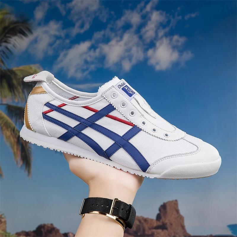 【帆布-无鞋带】春夏秋季 情侣款一脚蹬 透气舒适百搭阿甘鞋 F335