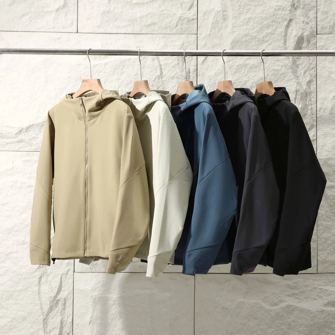 【反季福利】未来之壳V系列早春男士压胶防风防泼水连帽冲锋衣外套