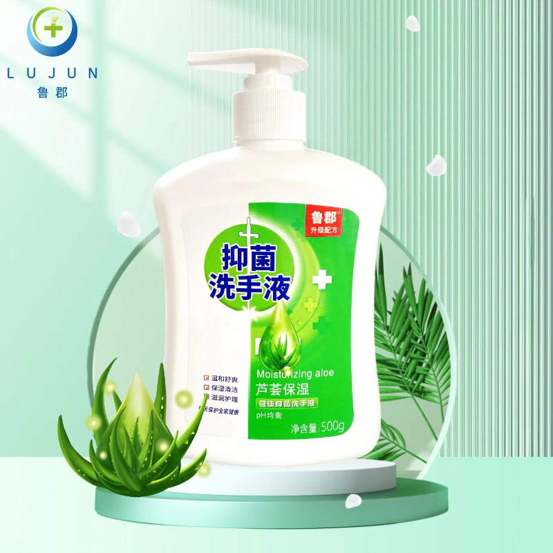 抑菌洗手液500ml家用滋润清香型洗手液儿童洗护理泡沫除螨清新