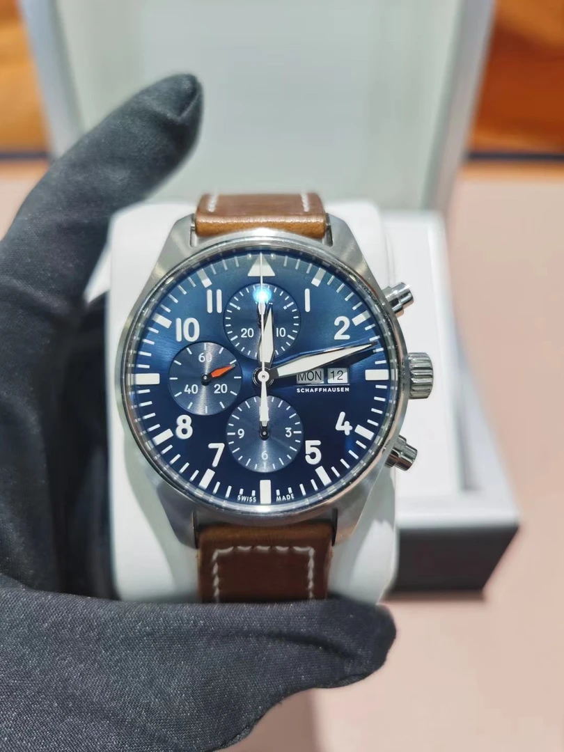 95新 IWC/万国 飞行员IW377714 蓝盘小王子 表径43