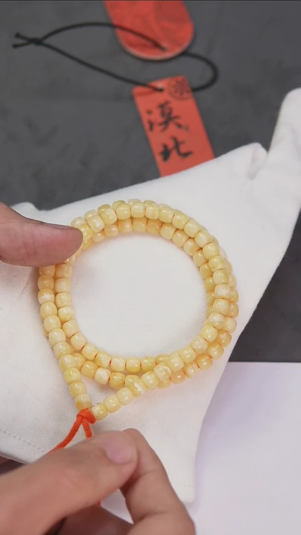 【闪购商品】蜜蜡手链未镶嵌2356/6mm蓝标