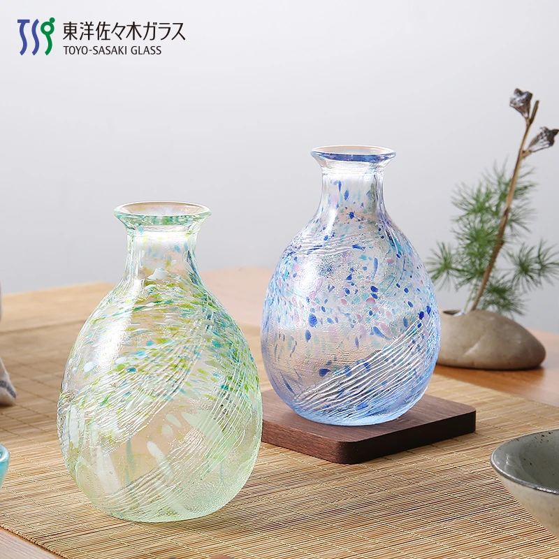 日本进口 东洋佐佐木 四季清新 清酒壶清酒杯小清新一口杯酒盅