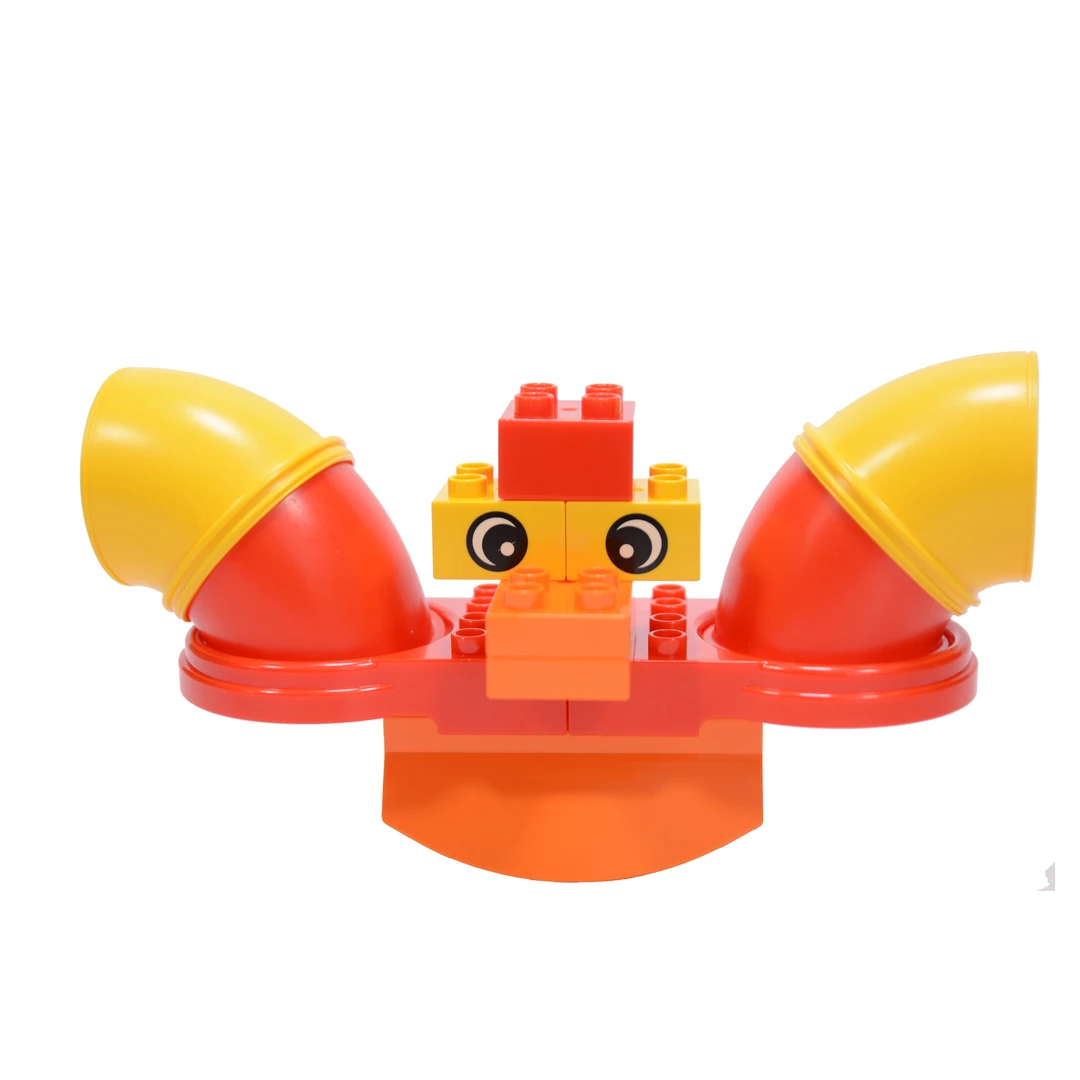 乐高，大颗粒拼插积木，玩中学教具。想象力动手