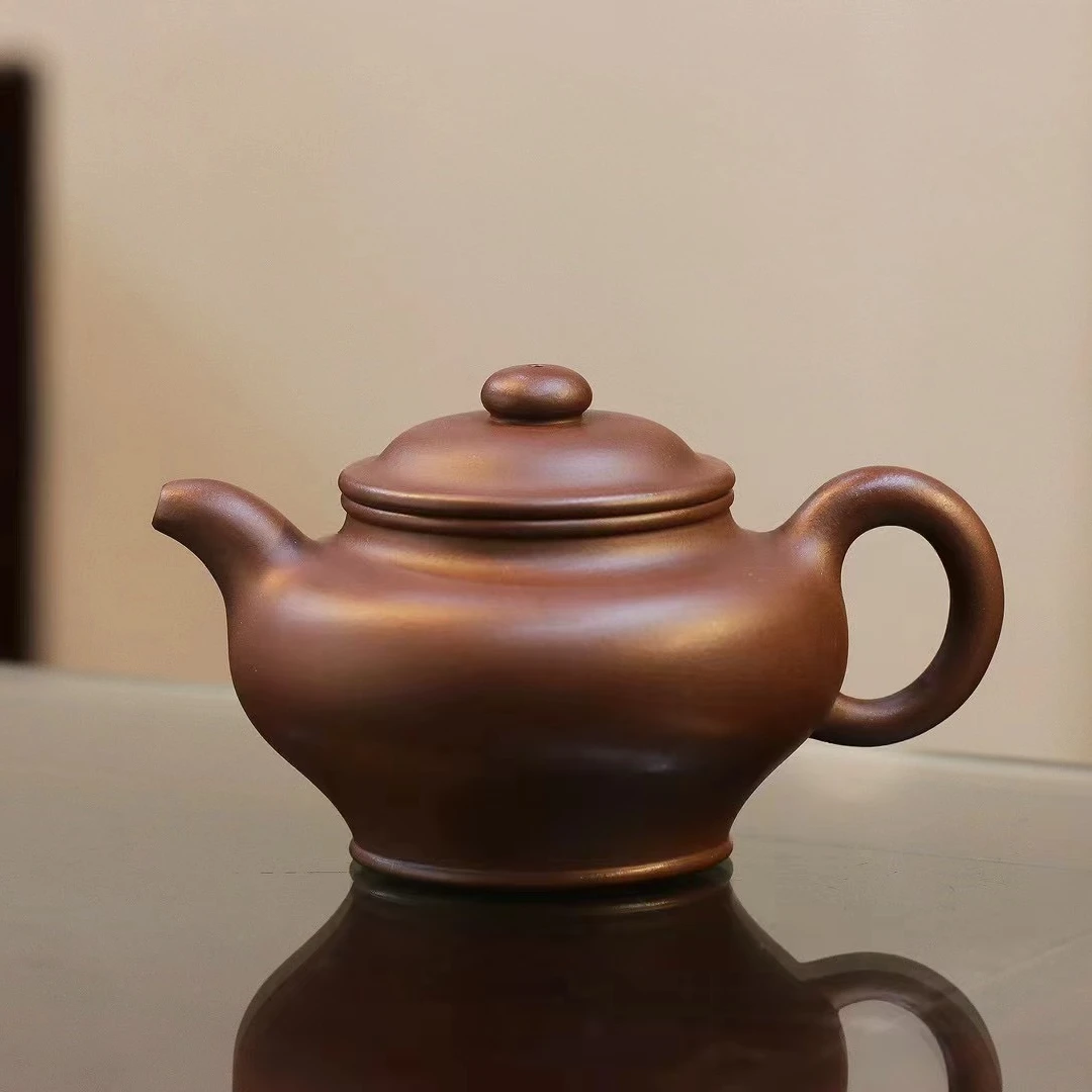 纯手工紫砂壶 原矿黄龙山