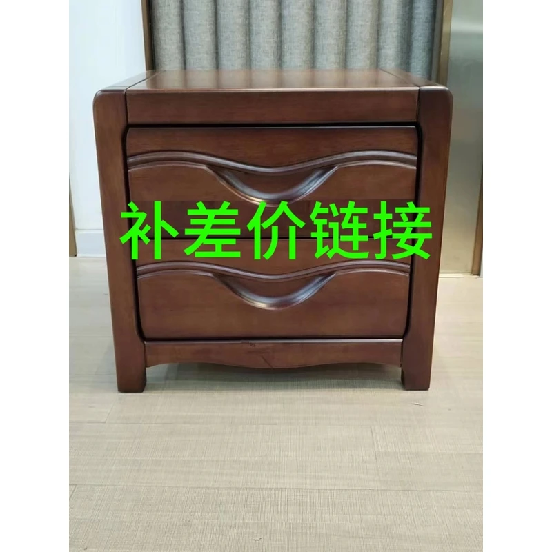 （补差价链接）惠美家具尺寸/颜色/高箱储物/软包家用新中式实木床