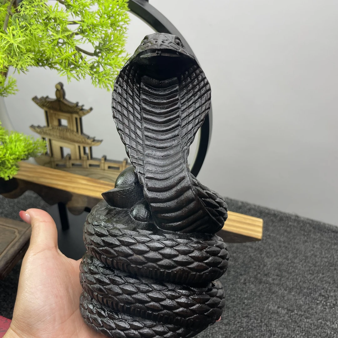 【大蛇大摆件】摆件木雕挂件手把件把玩件文玩