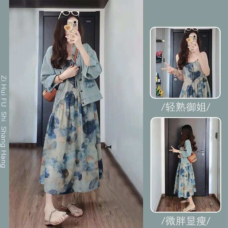 【冰姐专属】高级别致蓝色水洗牛仔外套女装小个子休闲短款夹克上衣