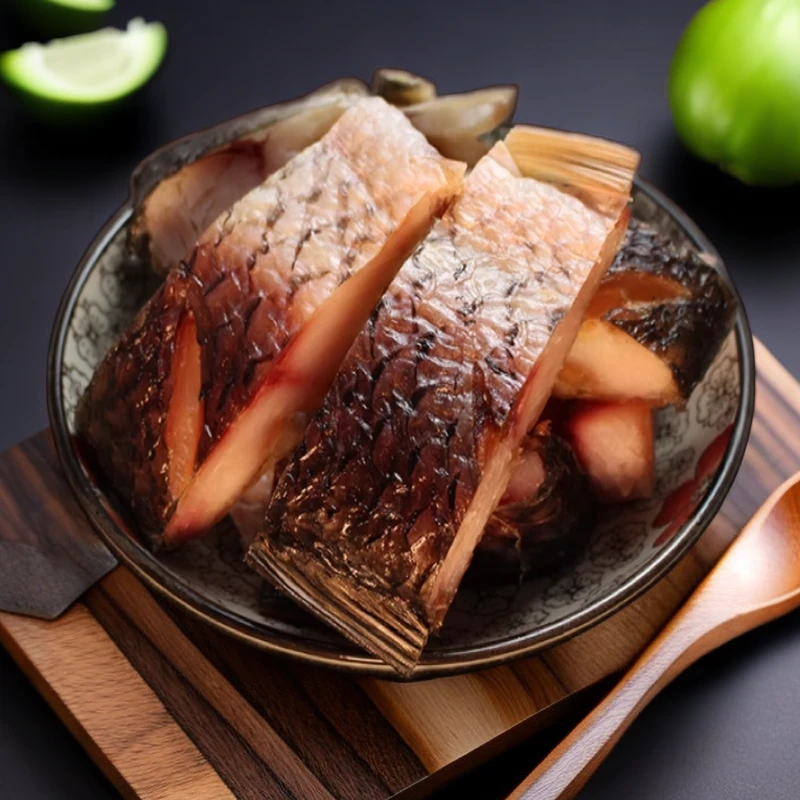 湖南湖北特产晒干特色风干大腊鱼干淡水鲜香草鱼咸鱼农家腊鱼E36