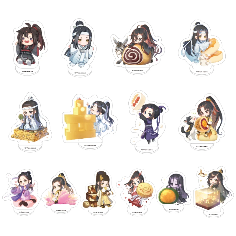 南漫社正版 魔道祖师动画周边 糕点系列 生日指尖小立牌粒牌单款