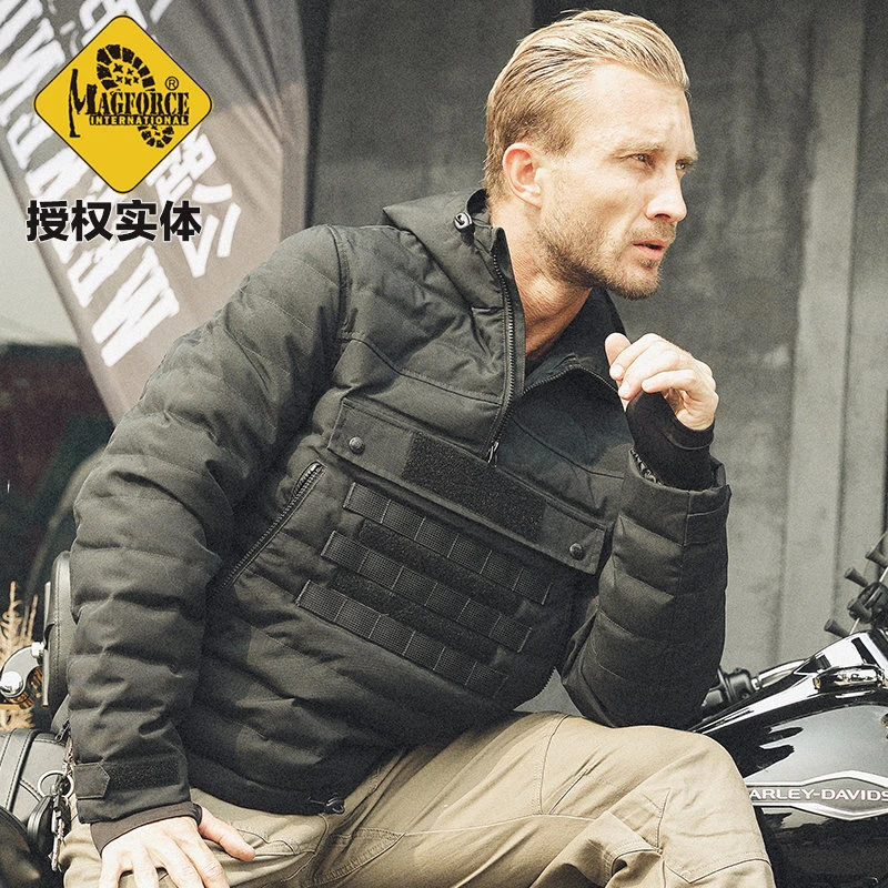 台湾MAGFORCE麦格霍斯军迷战术机车服海格力斯户外羽绒服C1102