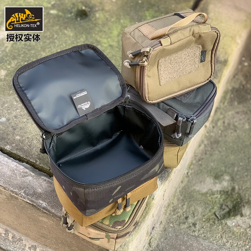 赫利肯EDC小包户外战术方块包通勤杂物收纳盒手提耐磨小包便携包