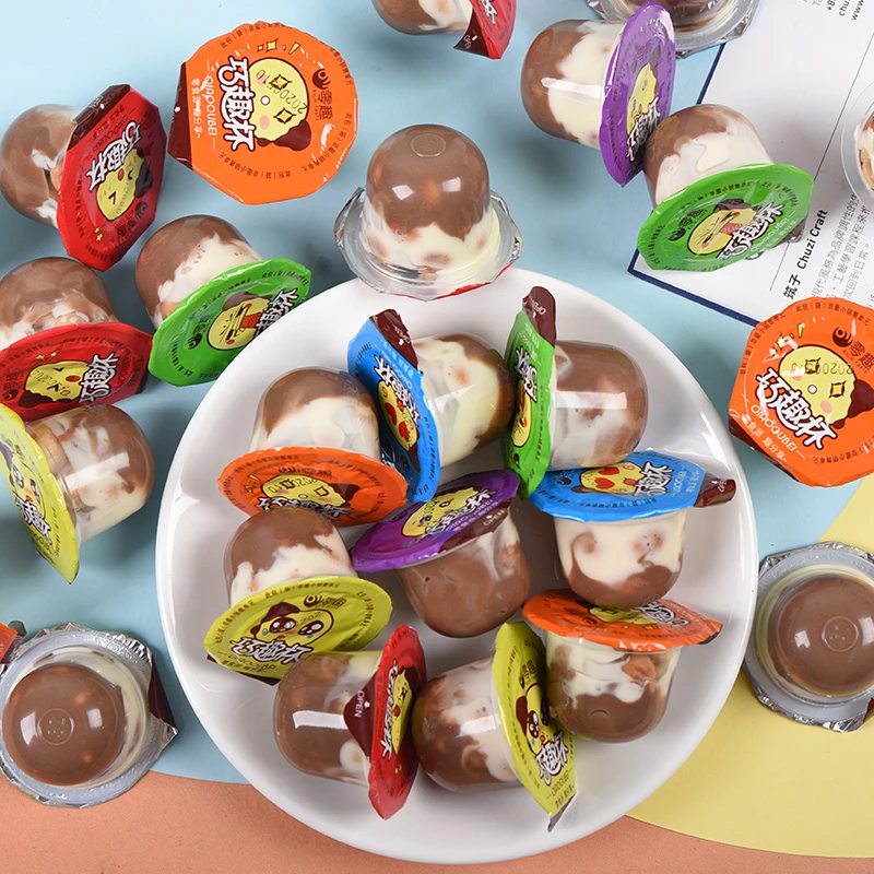 零趣巧趣杯巧克力杯夹心饼干儿童零食品大礼包8090后怀旧小吃年货