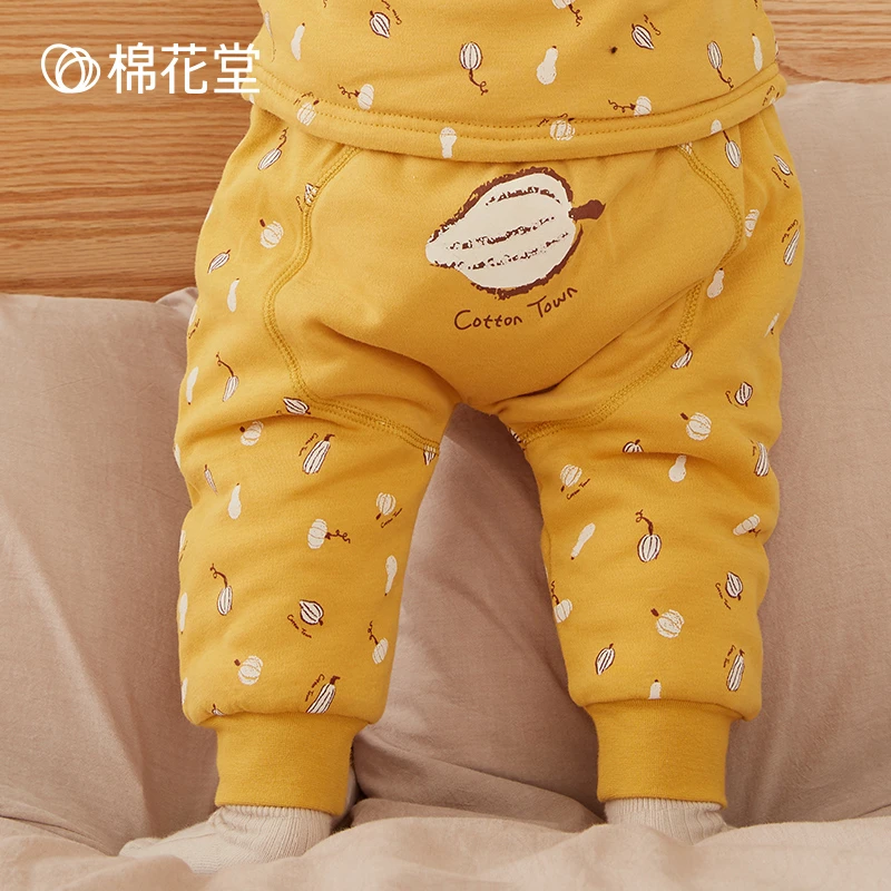 棉花堂夹棉裤子加厚大PP裤秋冬保暖纯棉3348