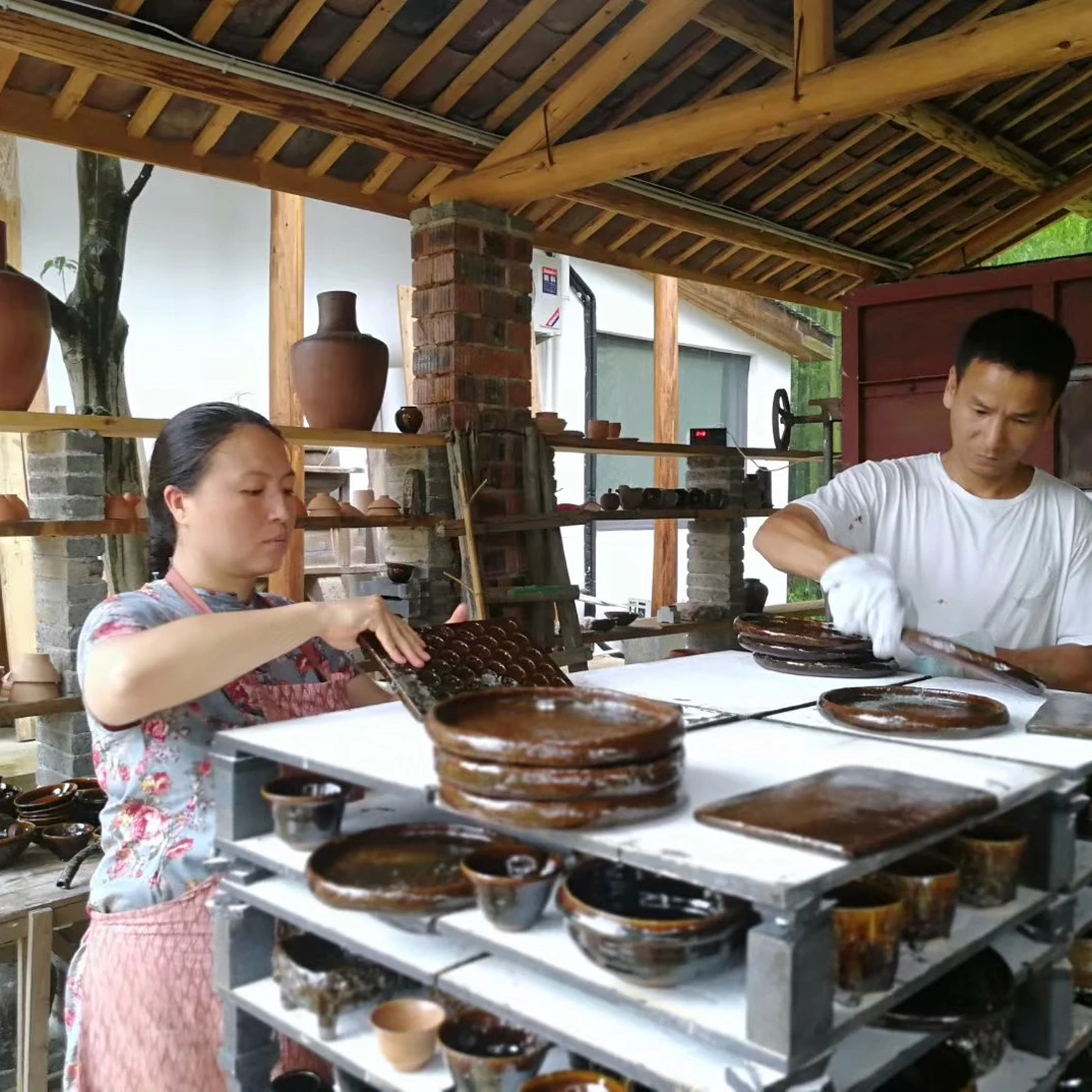 新宣窑手工制作陶器茶具