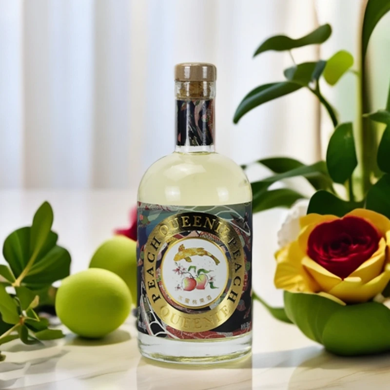 贵妮 水蜜桃果酒8%vol 500ml单支无礼盒