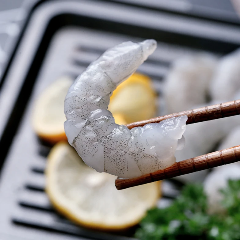 新鲜 鲜活现剥大个青虾仁开背去虾线 130~150只/4包 4150新鲜虾仁